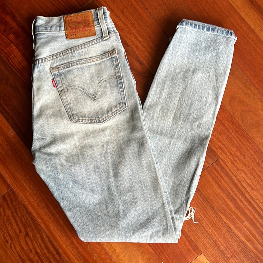 Levi’s 501 skinny, high rise